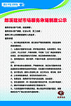 物业展板