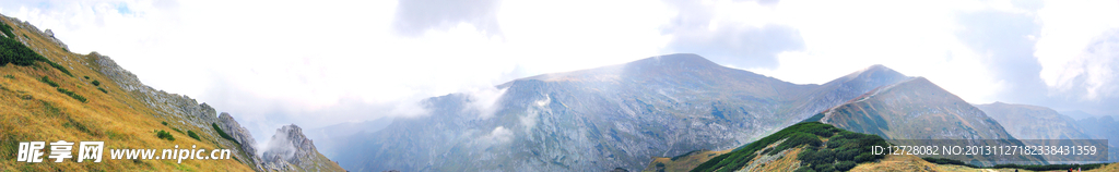 山峰 云