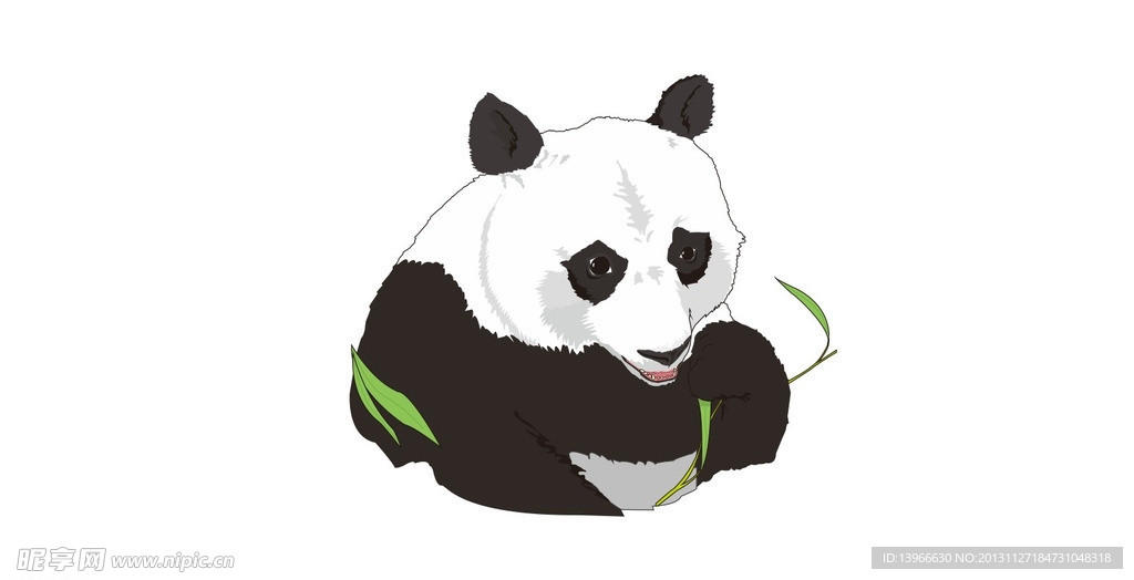 熊猫 矢量