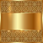 金色花纹
