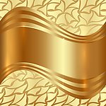 金色花纹