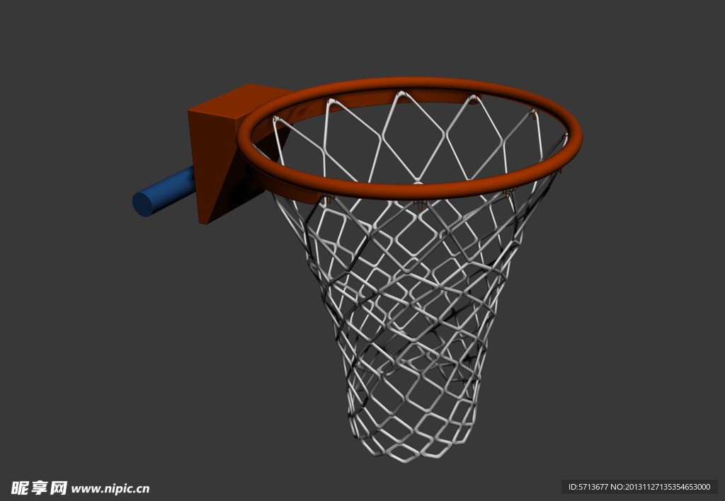 篮球框模型