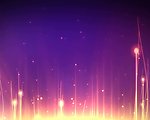 紫色星光视频素材