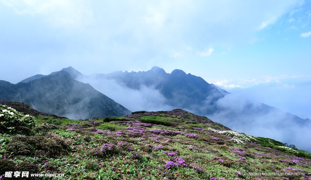 大理苍山马龙峰