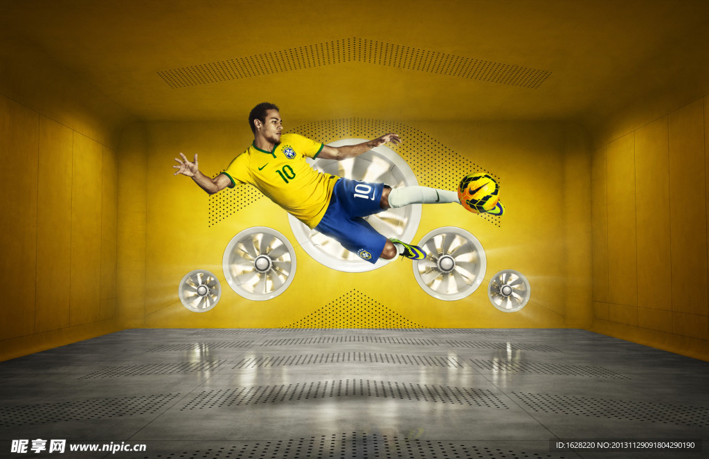 巴西队球星宣传广告