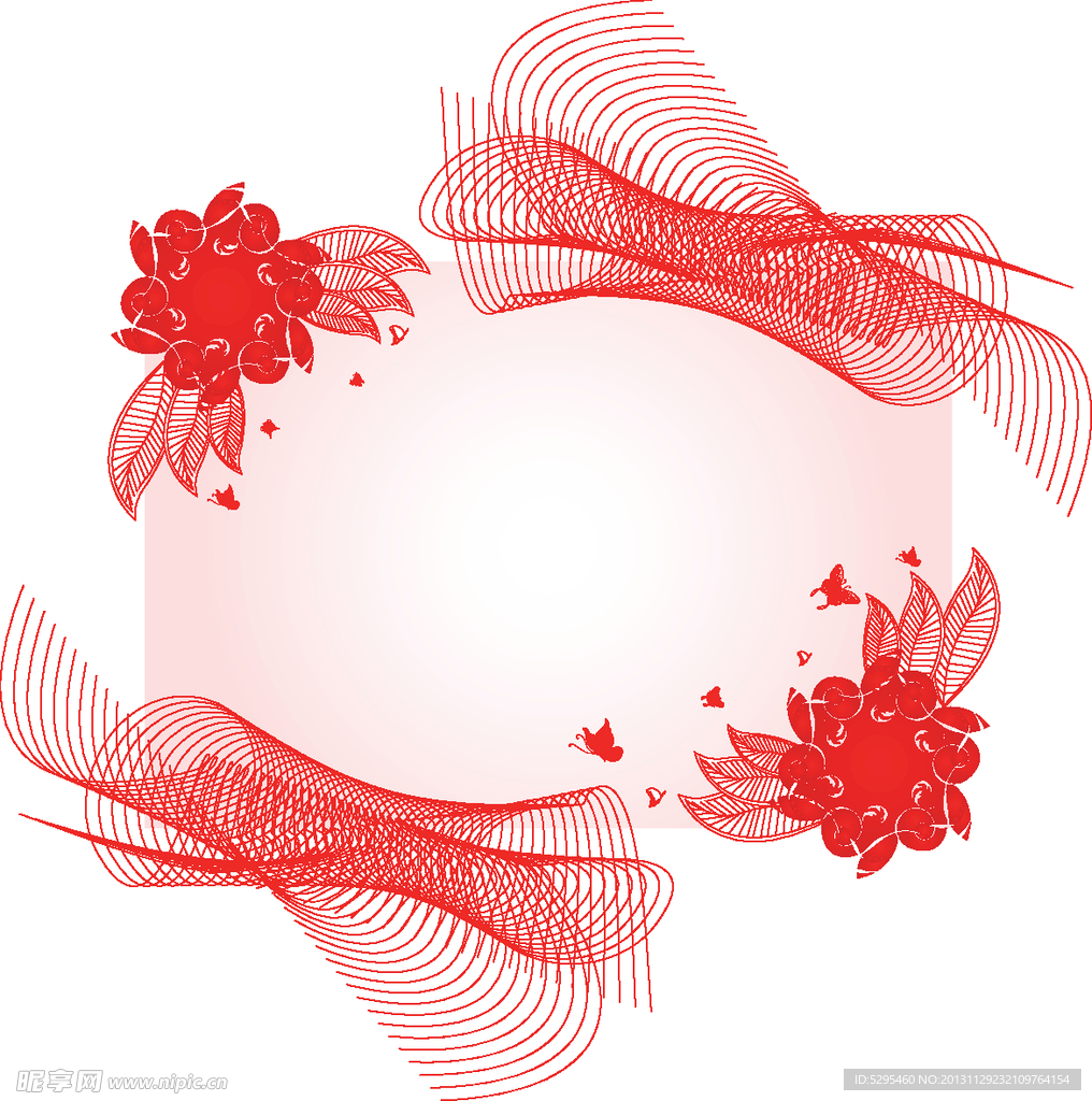 红色