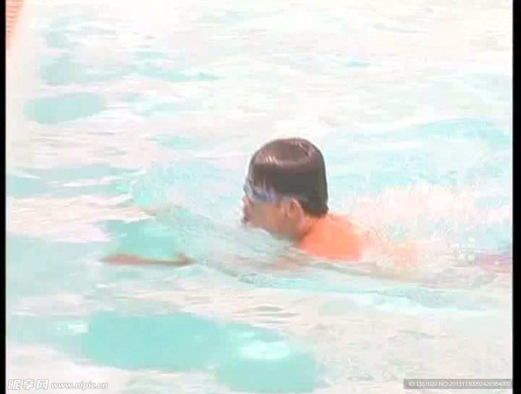 游泳运动视频素材