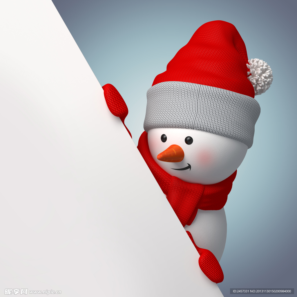 3d雪人