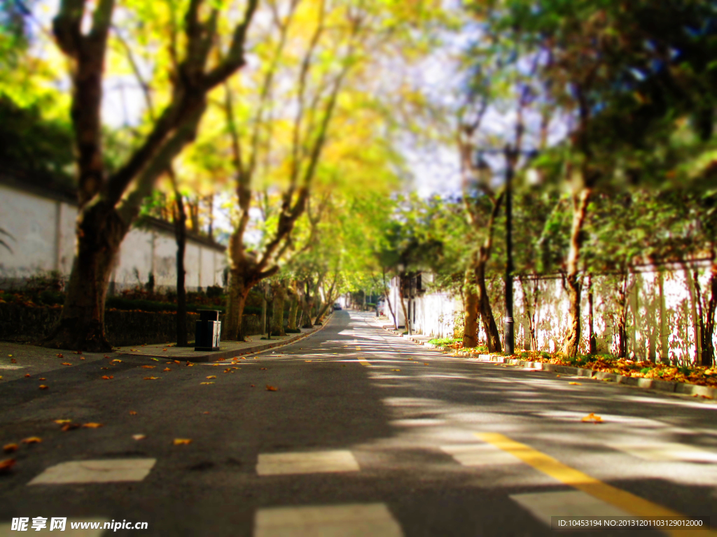 微缩摄影道路