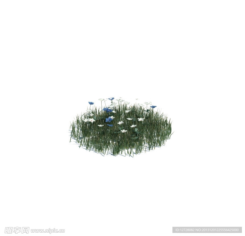 植物模型 小草模型