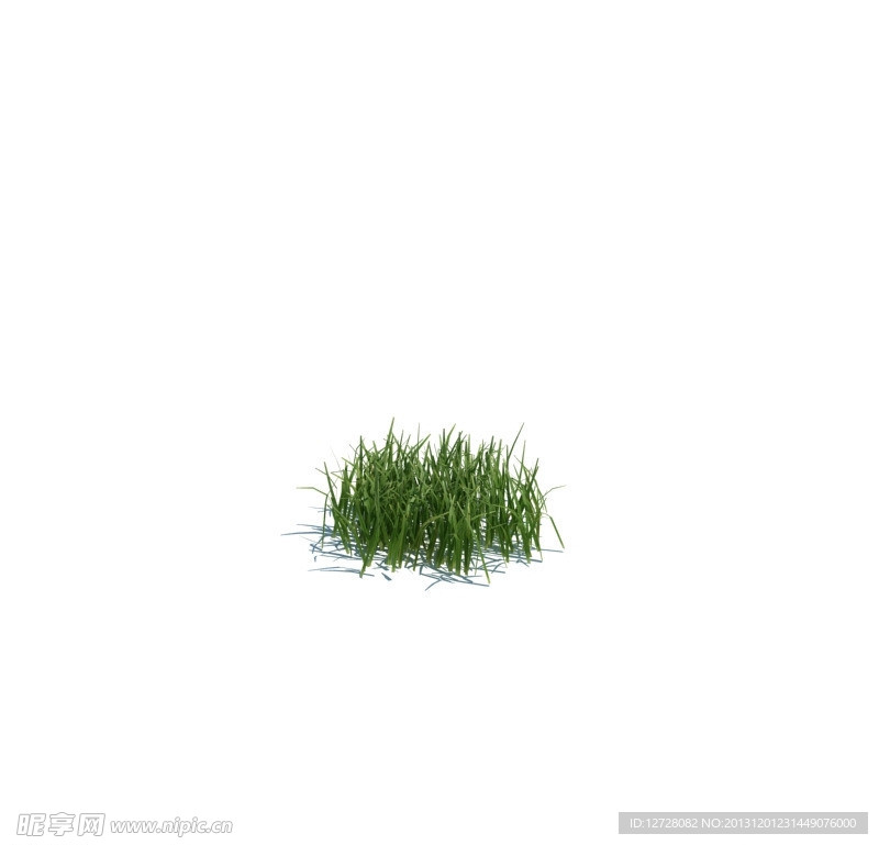 植物模型 小草模型