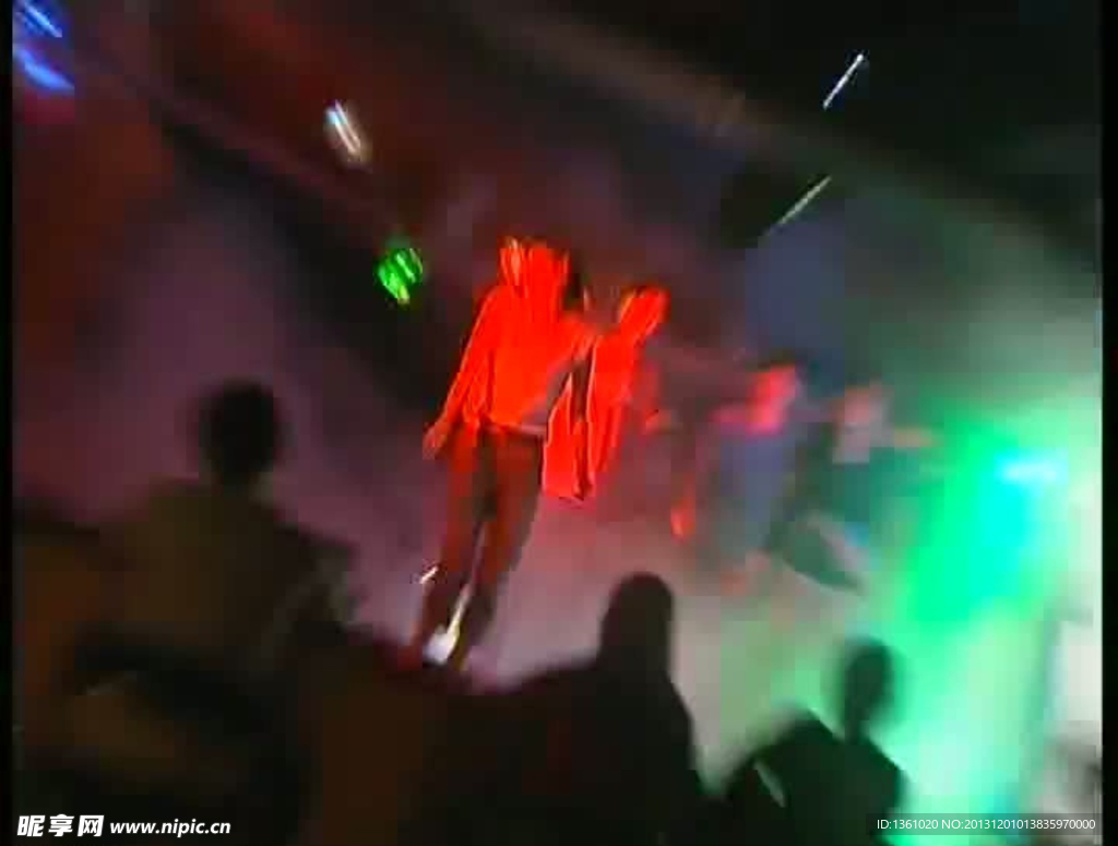 跳舞视频素材