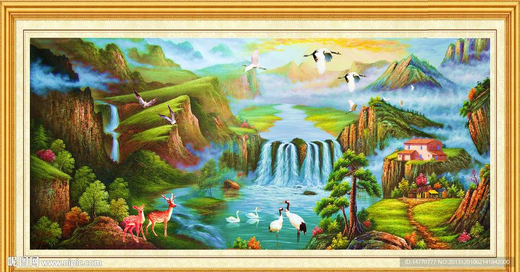 风景油画