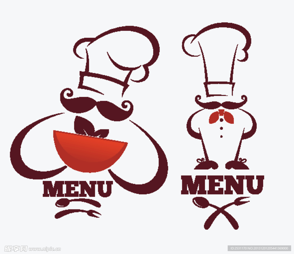 厨师餐饮饭店图像logo设计图__LOGO设计_广告设计_设计图库_昵图网nipic.com