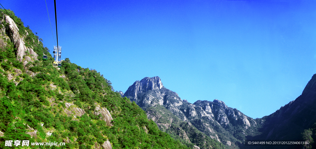 三清山风景 索道