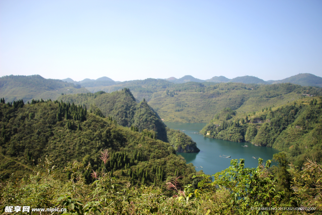 农村风光山水风景