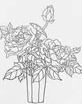 黑白装饰绘画