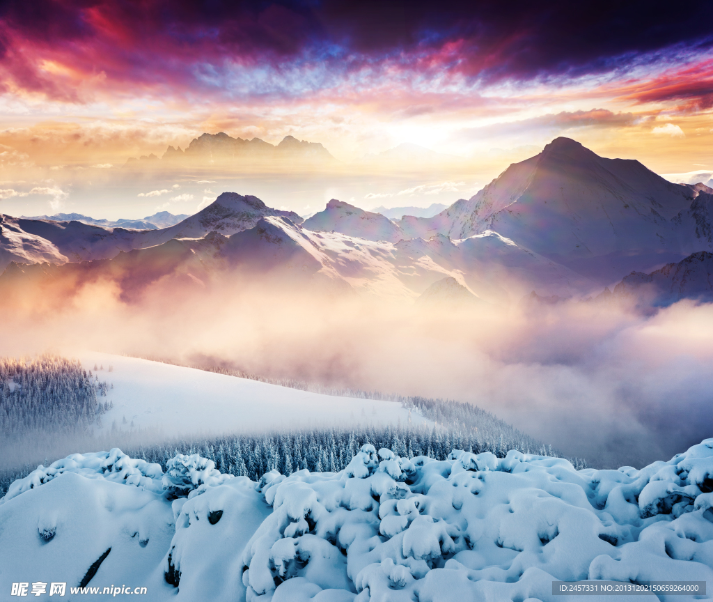 雪山风景