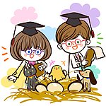 记录出壳的博士男女
