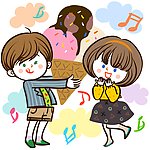 分享冰激棱的男孩女孩