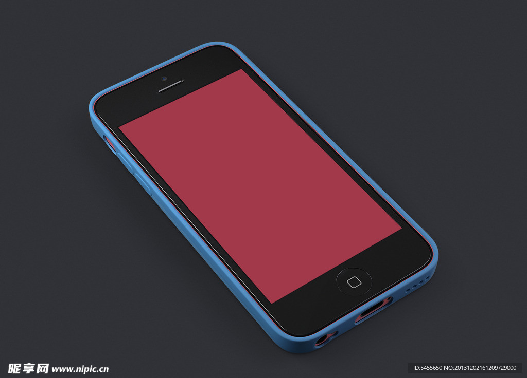 iPhone5C蓝色