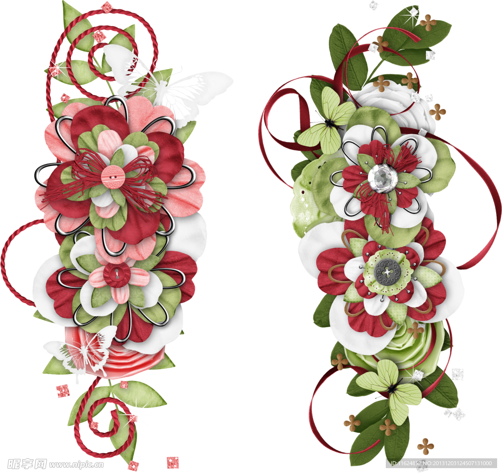 移门花朵