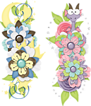 移门花朵