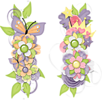 移门花朵
