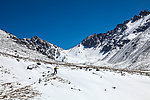 徒步雪山