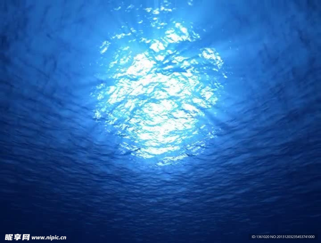 海底光效视频素材