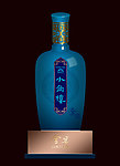 分层酒瓶子