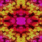 马赛克花卉