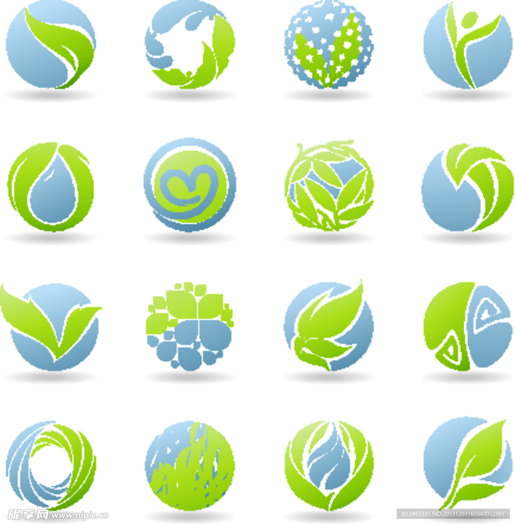 环保图标logo