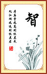 智 展板