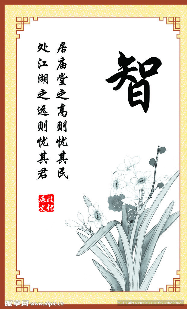 智 展板