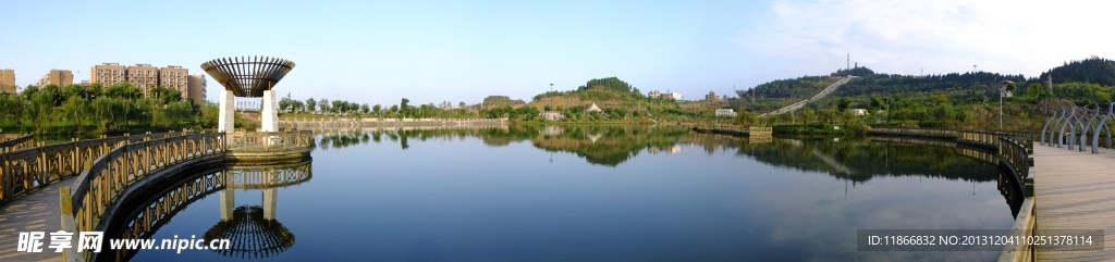 乐至县南湖公园
