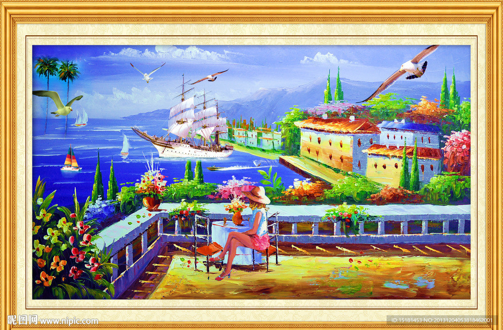 油画作品