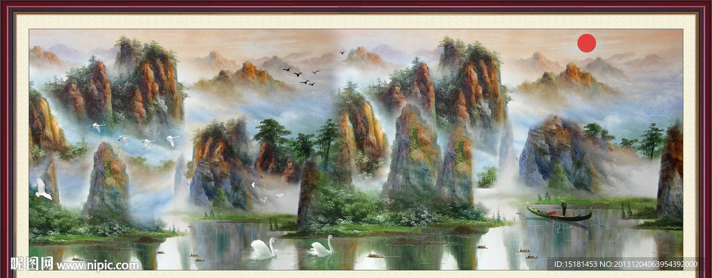 油画风景