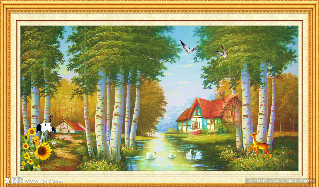 油画