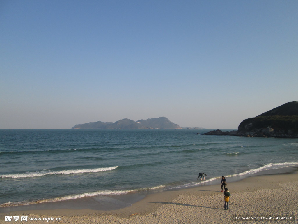 海滩