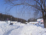 冬雪山庄风景图片