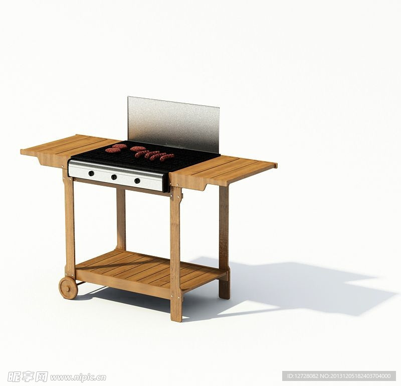 室外模型 烧烤模型