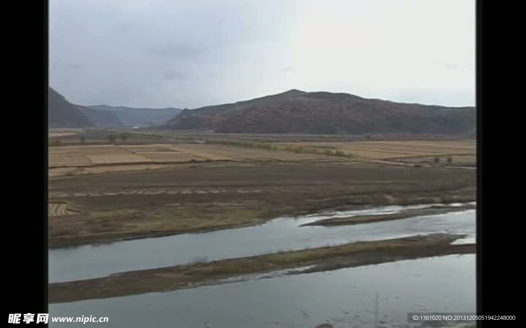 田野风光视频素材