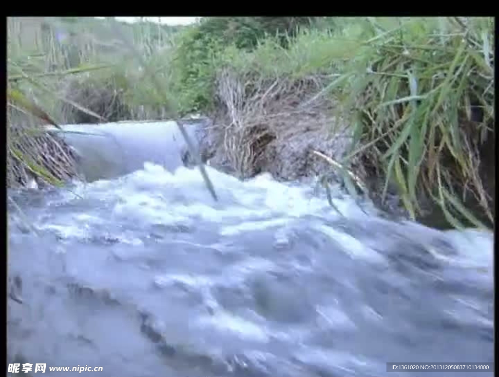 溪流背景视频素材