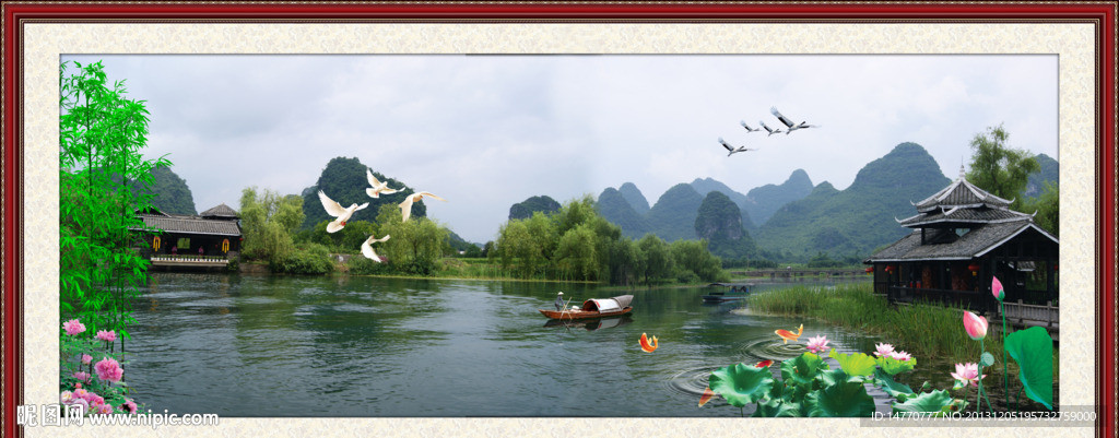 风景如画