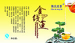 金线莲茶标签