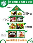 膳食宝塔展板