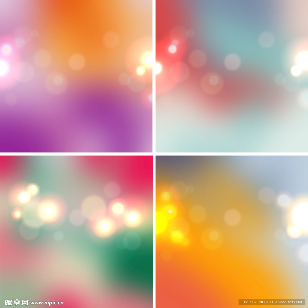 梦幻光斑