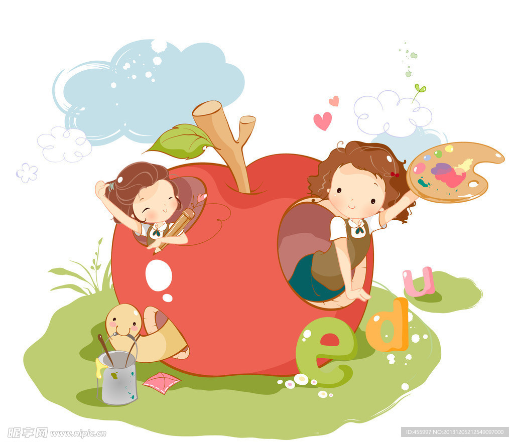 住在苹果洞里的女生们