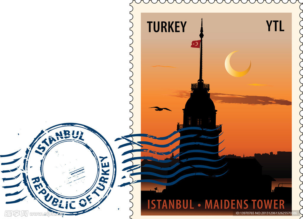 邮票 土耳其